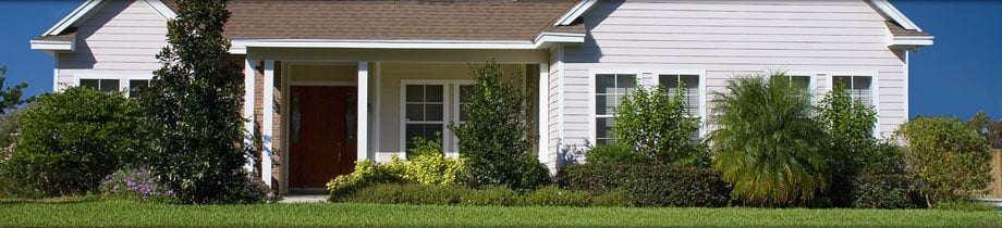 House and lawn in Orlando